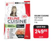 Feline Cuisine Cat Food-4kg 