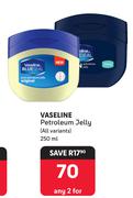 Vaseline Petroleum Jelly-For Any 2 x 250ml