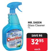 Mr. Sheen Glass Cleaner-1Ltr 