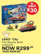 Lego City Fire Rescue Boat LG60373