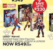 Lego Marvel Assorted Super Hero Figurines LG76226, LG76206, LG76257 & LG76258-Each