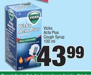 Vicks Acta Plus Cough Syrup-100ml