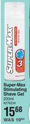 Super Max Stimulating Shave Gel-200ml