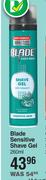 Blade Sensitive Shave Gel-260ml