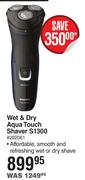 Philips Wet & Dry Aqua Touch Shaver S1300