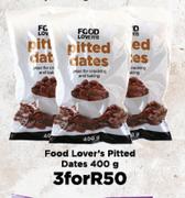 Food Lover's Pitted Dates-For 3 x 400g