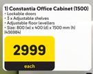 Constantia Office Cabinet (1500)