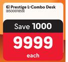 Prestige L-Combo Desk