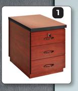 3 Drawer Prestige Mobile Pedestal