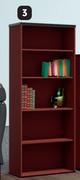 5 Tier Prestige Bookcase