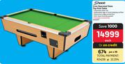 Shoot Coin Operated Slate Top Pool Table