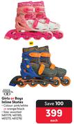 No Fear Girls Or Boys Inline Skates-Each