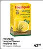 Freshpak Lemon Flavour Rooibos Tea 20 Tagless Teabags