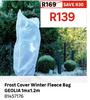 Geolia Frost Cover Winter Fleece Bag 1m x 1.2m 81457176