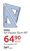 Helix Set Square 31cm 60°-Each