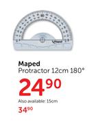 Maped Protractor 12cm 180°