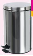 Mainstays 5L Soft Close Stainless Steel Pedal Bin Soft Close