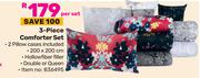 3 Piece Comforter Set-Per Set