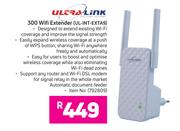 Ultra Link 300 WiFi Extender UL-INT-EXTA9