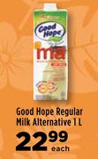 Good Hope Regular Milk Alternative-1L Each