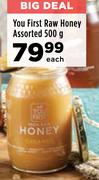 You First Raw Honey Assorted-500g Each