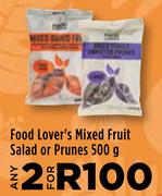 Food Lover's Mixed Fruit Salad Or Prunes-For 2 x 500g
