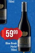 Olive Brook Merlot-750ml