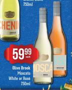 Olive Brook Moscato White Or Rose-750ml Each