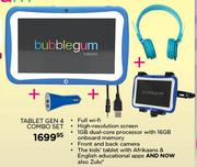 Bubblegum Tablet Gen 4 Combo Set