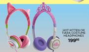 Little Rockerz Hot Kitten Or Tiara Costume Headphones