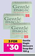 Gentle Magic Skin Care Soap Bar-For 3 x 100g