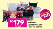 3 Piece Comforter Set-Per Set