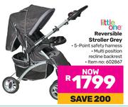 Little One Reversible Stroller Grey