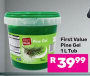 First Value Pine Gel Tub-1L