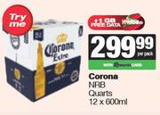 Corona NRB Quarts-12 x 600ml Per Pack