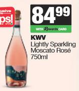 KWV Lightly Sparkling Moscato Rose-750ml