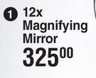 Tweezerman 12x Magnifying Mirror