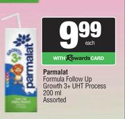 Parmalat Formula Follow Up Growth 3+ UHT Process 200ml Assorted-Each