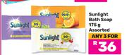 Sunlight Bath Soap Assorted-For Any 3 x 175g