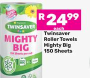 Twinsaver Roller Towels Mighty Big (150 Sheets)-Each
