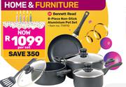 Bennett Read 8-Piece Non-Stick Aluminium Pot Set-Per Set