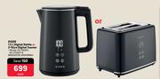 Eiger 1.5Ltr Digital Kettle Or 2-Slice Digital Toaster EG-DKS01/EG-DTS201 B-Each