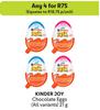 Kinder Joy Chocolate Eggs (All Variants)-For 4 x 21g