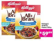 Kellogg's All Bran Flakes-750g Each