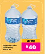Aquelle Natural Still Spring Water-For 2 x 5L