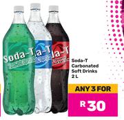 Soda-T Carbonated Soft Drinks-For 3 x 2L