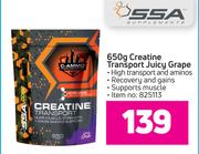SSA Creatine Transport Juicy Grape-650g