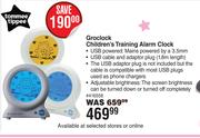 Tommee Tippee Groclock Children's Training Alarm Clock