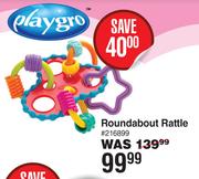 Playgro Round About Rattle