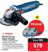 Bosch 700W 115mm Angle Grinder-Each